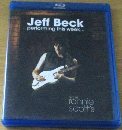 JEFF BECK Live at Ronnie Scott`s BLU RAY
