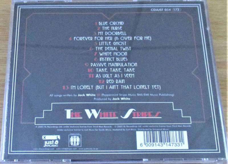 THE WHITE STRIPES Get Behind Me Satan CD  [Shelf G Box 7]