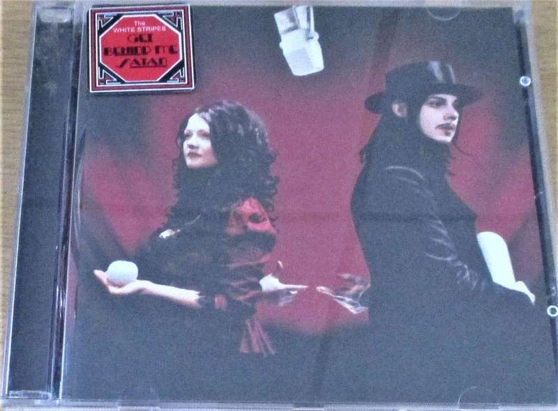 THE WHITE STRIPES Get Behind Me Satan CD  [Shelf G Box 7]
