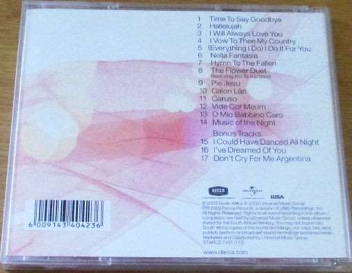 KATHERINE JENKINS The Ultimate Collection  [Shelf Z Box 10]