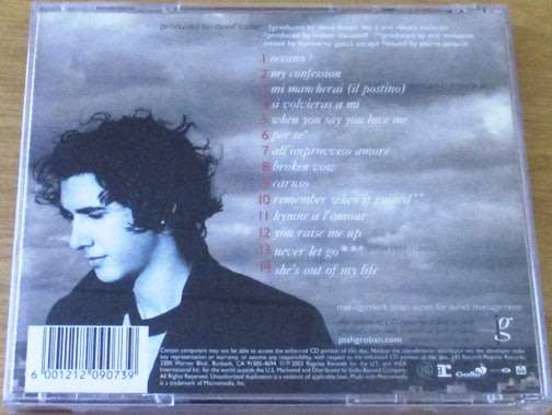 JOSH GROBAN  Closer  [Shelf Z Box 10]