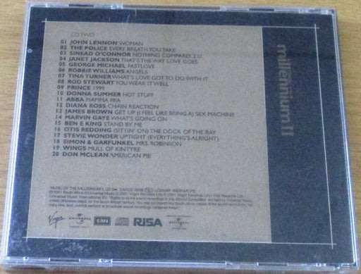VARIOUS  Music of the Millennium II [black cover] [Shelf Z Box 10]