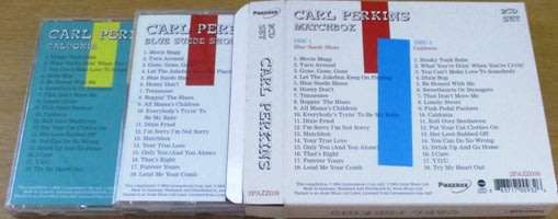 CARL PERKINS Matchbox - Featuring The Albums `Blue Suede Shoes` And `Caldonia` 2xCD [Shelf Z Box 8]