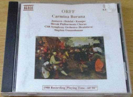 ORFF Carmina Burana  [Classical Box 1]