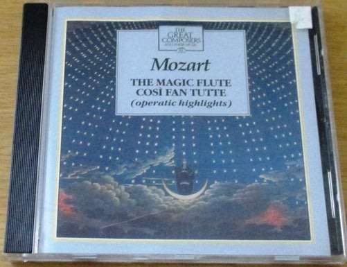 MOZART The Magic Flute Cost Fan Tutte The Great Composers  [Classical Box 1]