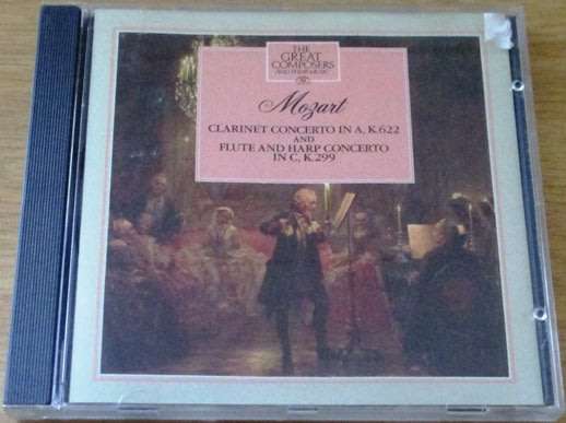 MOZART Clarinet Concerto in A K.622 The Great Composers  [Classical Box 1]