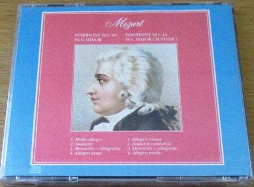 MOZART Symphony No. 40 in G Minor The Great Composers  [Classical Box 1]