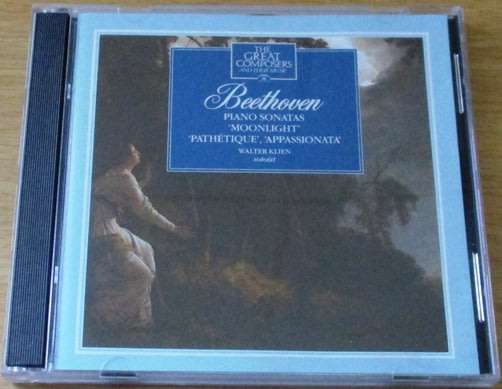 BEETHOVEN Piano Sonatas Moonlight The Great Composers  [Classical Box 1]