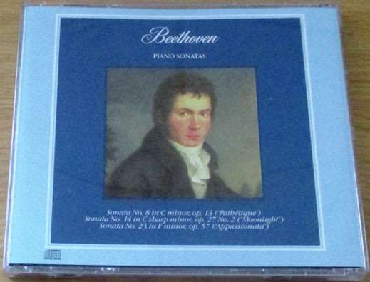 BEETHOVEN Piano Sonatas Moonlight The Great Composers  [Classical Box 1]
