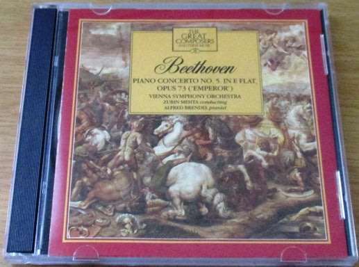 BEETHOVEN Piano Concertos No. 5 in E Flat The Great Composers  [Classical Box 1]
