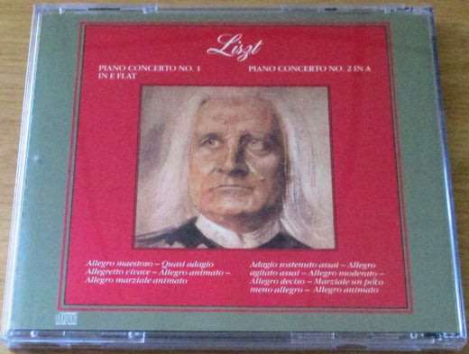 LISZT Piano Concerto No. 1 in E Flat The Great Composers  [Classical Box 1]