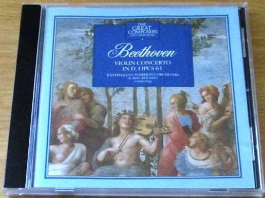 BEETHOVEN Violin Concerto The Great Composers  [Classical Box 1]