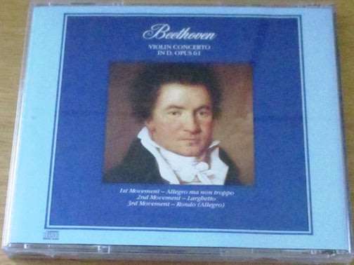 BEETHOVEN Violin Concerto The Great Composers  [Classical Box 1]