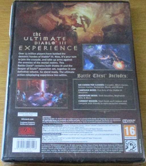 PC DVD GAME: Diablo III