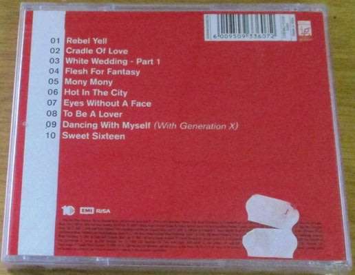 BILLY IDOL 10 Great Songs CD