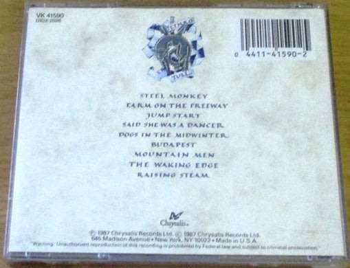 JETHRO TULL Crest of a Knave CD  [Shelf Z Box 3]