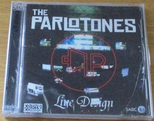 THE PARLOTONES Live Design CD + DVD SOUTH AFRICA Cat# SOVCD 041