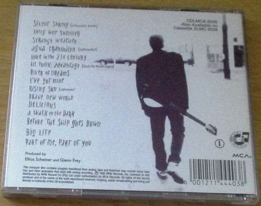 GLENN FREY Strange Weather CD [Shelf Z Box 6]