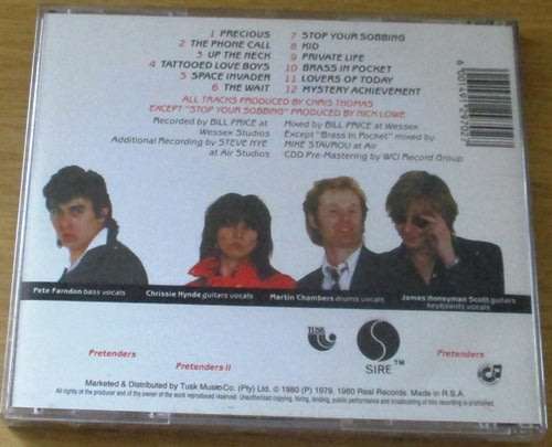 THE PRETENDERS Debut CD [Shelf Z Box 6]