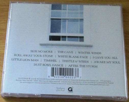 MUMFORD + SONS Sigh No More CD [Shelf Z Box 6]
