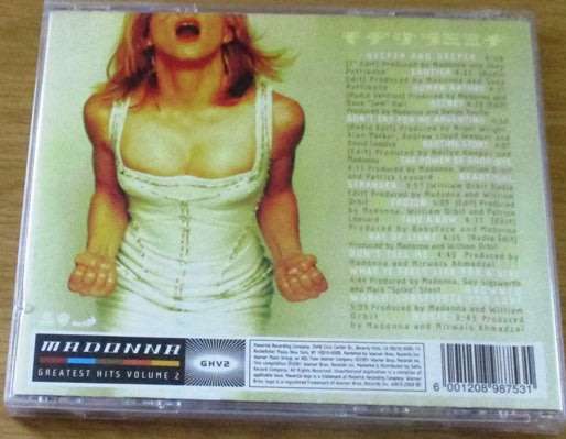 MADONNA GHV2 CD [Shelf Z Box 5]