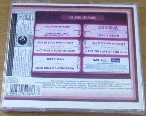 JOSS STONE The Soul Sessions CD [Shelf Z Box 5]