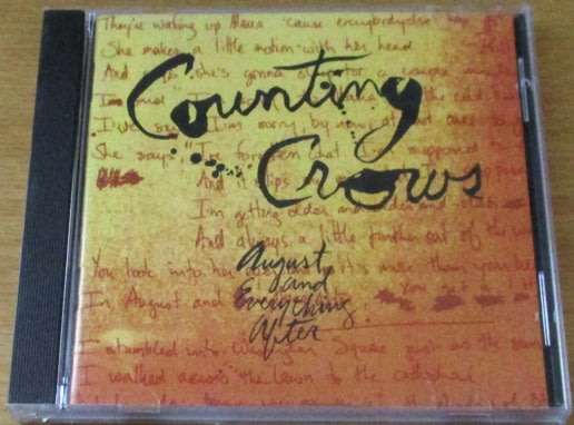 COUNTING CROWS August and Everything After CD [Shelf Z Box 3]