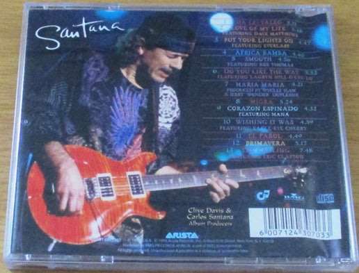 SANTANA Supernatural CD [Shelf Z Box 3]