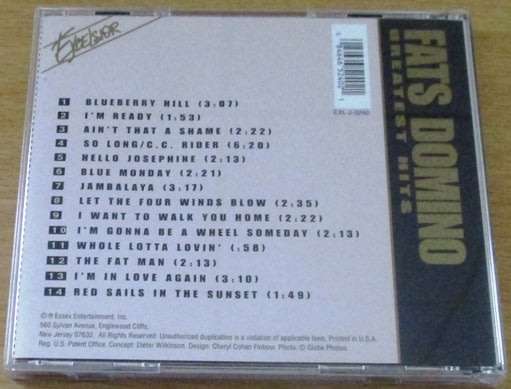 FATS DOMINO Greatest Hits CD [Shelf Z Box 4]