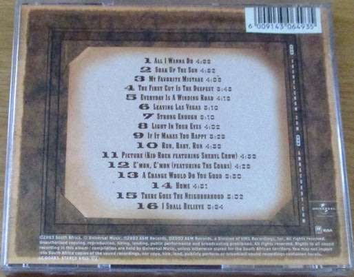 SHERYL CROW The Very Best Of CD [Shelf G Box 10]