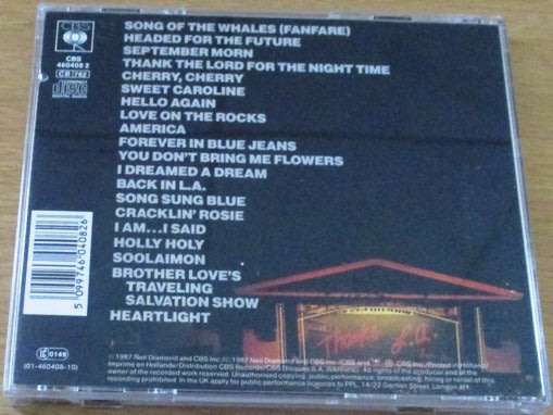 NEIL DIAMOND Hot August Night II [Shelf G Box 10]