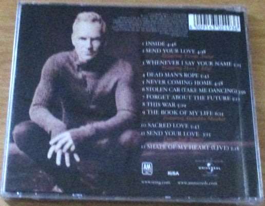 STING Sacred Love [Shelf G Box 13]
