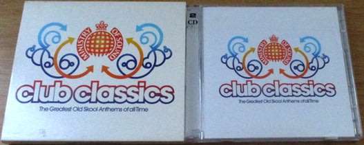CLUB CLASSICS The Greatest Old Skool Anthems of All Time 2xCD  [Shelf G Box 14]