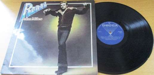 JOHN MILES Rebel VINYL RECORD  [Shelf CC]