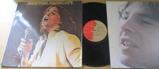 JOHN PAUL YOUNG J.P.Y. VINYL RECORD  [Shelf CC]