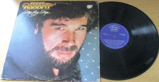 EDDIE RABBITT Step by Step  VINYL RECORD  [Shelf CC]