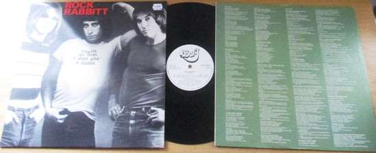 RABBITT Rock Rabbitt VINYL RECORD  [Shelf CC]