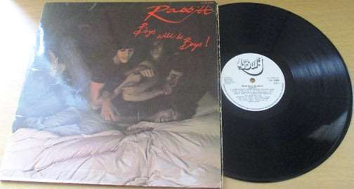 RABBITT Boys Will be Boys VINYL RECORD  [Shelf CC]
