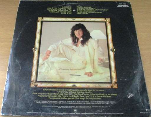 ELKIE BROOKS Pearls VINYL RECORD  [Shelf CC]