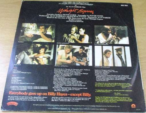 MIDNIGHT EXPRESS  O.S.T. VINYL Record