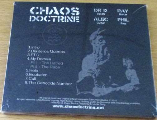 CHAOS DOCTRINE Chaos Doctrine Digipak CD