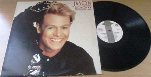 JASON DONOVAN Between the Lines VINYL record