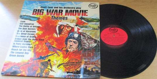 BIG WAR THEMES Geoff Love and his Orchestra VINYL record