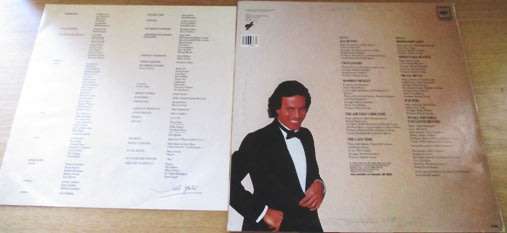 JULIO IGLESIAS 100 Bel Air Place PINK VINYL record