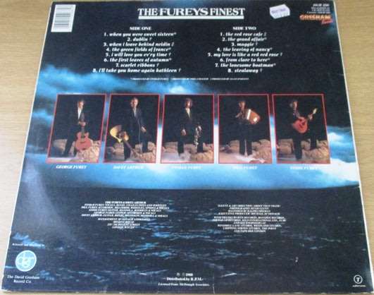 THE FUREYS Fureys Finest VINYL record