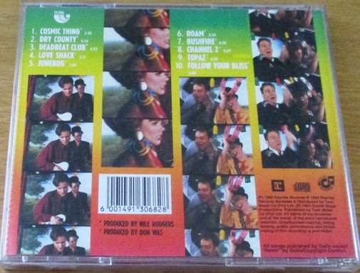 B52`S Cosmic Thing CD [Shelf G Box 16]