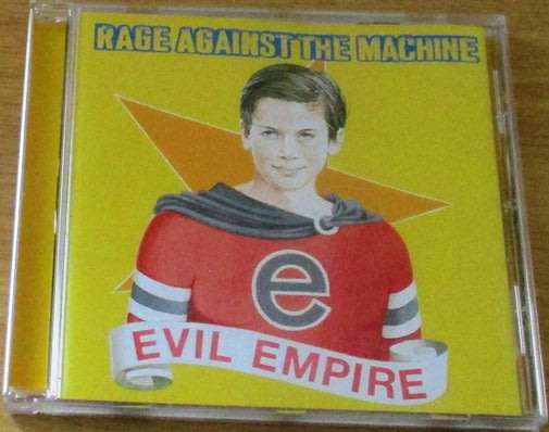 RAGE AGAINST THE MACHINE  Evil Empire CD [Shelf G Box 16]
