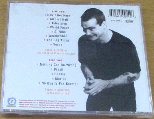 HENRY ROLLINS Think Tank Spoken Work CD 2xCD [Shelf G Box 17]