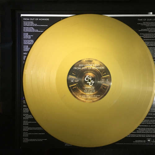 JEFF LYNNE`S ELO From Out Of Nowhere Deluxe Edition 2019 European Pressing GOLD VINYL LP