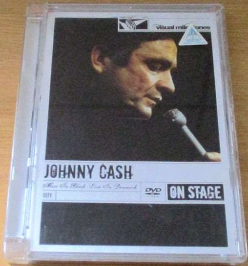 JOHNNY CASH Man in Black Live in Denmark DVD